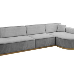 Narożnik prawostronny bez funkcji spania MARI-L2-v2 328x171x83 cm Szary 729241 Narożnik prawostronny bez funkcji spania MARI-L2-v2 328x171x83 cm Szary 729241