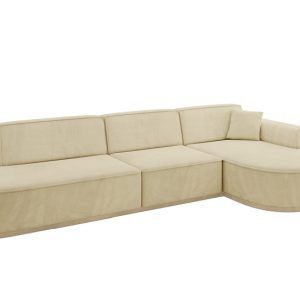 Narożnik prawostronny bez funkcji spania MARI-L2-v3 328x171x83 cm Beżowy 769509 Narożnik prawostronny bez funkcji spania MARI-L2-v3 328x171x83 cm Beżowy 769509