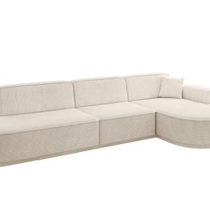 Narożnik prawostronny bez funkcji spania MARI-L2-v3 328x171x83 cm Beżowy 769460 Narożnik prawostronny bez funkcji spania MARI-L2-v3 328x171x83 cm Beżowy 769460