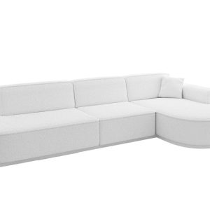 Narożnik prawostronny bez funkcji spania MARI-L2-v3 328x171x83 cm Biały 769470 Narożnik prawostronny bez funkcji spania MARI-L2-v3 328x171x83 cm Biały 769470