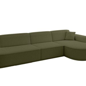 Narożnik prawostronny bez funkcji spania MARI-L2-v3 328x171x83 cm Zielony 769454 Narożnik prawostronny bez funkcji spania MARI-L2-v3 328x171x83 cm Zielony 769454