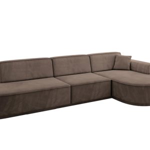Narożnik prawostronny bez funkcji spania MARI-L2-v3 328x171x83cm Brązowy 769425 Narożnik prawostronny bez funkcji spania MARI-L2-v3 328x171x83cm Brązowy 769425