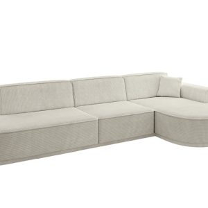 Narożnik prawostronny bez funkcji spania MARI-L2-v3 328x171x83cm Kremowy 769461 Narożnik prawostronny bez funkcji spania MARI-L2-v3 328x171x83cm Kremowy 769461