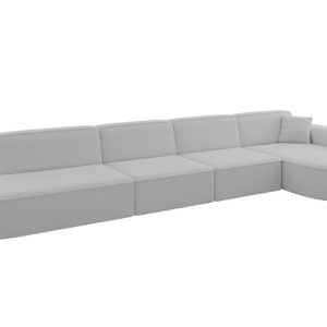 Narożnik prawostronny bez funkcji spania MARI-L3 413x171x79,5cm Jasnoszary 525053 Narożnik prawostronny bez funkcji spania MARI-L3 413x171x79,5cm Jasnoszary 525053