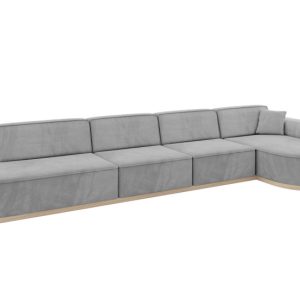 Narożnik prawostronny bez funkcji spania MARI-L3-v1 413x171x83 cm Szary 729221 Narożnik prawostronny bez funkcji spania MARI-L3-v1 413x171x83 cm Szary 729221
