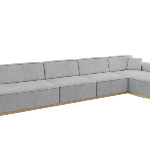 Narożnik prawostronny bez funkcji spania MARI-L3-v2 413x171x83 cm Szary 729282 Narożnik prawostronny bez funkcji spania MARI-L3-v2 413x171x83 cm Szary 729282