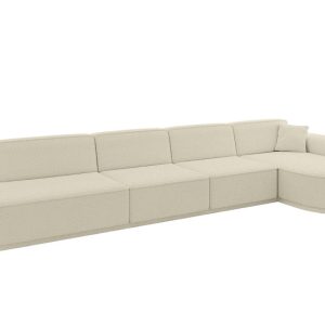 Narożnik prawostronny bez funkcji spania MARI-L3-v3 413x171x83 cm Beżowy 769510 Narożnik prawostronny bez funkcji spania MARI-L3-v3 413x171x83 cm Beżowy 769510
