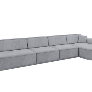 Narożnik prawostronny bez funkcji spania MARI-L3-v3 413x171x83 cm Szary 769455 Narożnik prawostronny bez funkcji spania MARI-L3-v3 413x171x83 cm Szary 769455