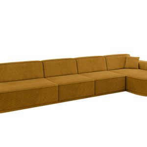 Narożnik prawostronny bez funkcji spania MARI-L3-v3 413x171x83 cm Żółty 769363 Narożnik prawostronny bez funkcji spania MARI-L3-v3 413x171x83 cm Żółty 769363