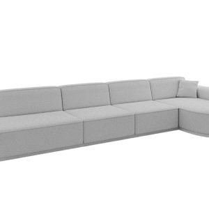 Narożnik prawostronny bez funkcji spania MARI-L3-v3 413x171x83cm Jasnoszary 769482 Narożnik prawostronny bez funkcji spania MARI-L3-v3 413x171x83cm Jasnoszary 769482