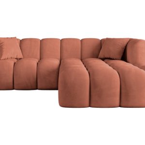 Narożnik prawostronny bez funkcji spania OLEA-L1 – 231x173x74 Morelowy 801216 Narożnik prawostronny bez funkcji spania OLEA-L1 – 231x173x74 Morelowy 801216