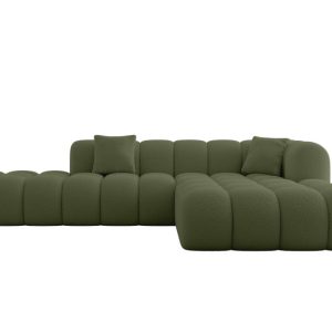 Narożnik prawostronny bez funkcji spania OLEA-L2 – 289x176x71 Zielony 525292 Narożnik prawostronny bez funkcji spania OLEA-L2 – 289x176x71 Zielony 525292