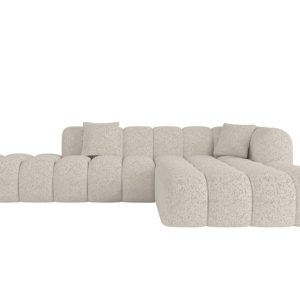 Narożnik prawostronny bez funkcji spania OLEA-L2 289x176x71cm Beżowy 1066543 Narożnik prawostronny bez funkcji spania OLEA-L2 289x176x71cm Beżowy 1066543