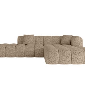 Narożnik prawostronny bez funkcji spania OLEA-L2 289x176x71cm Brązowy 1066498 Narożnik prawostronny bez funkcji spania OLEA-L2 289x176x71cm Brązowy 1066498