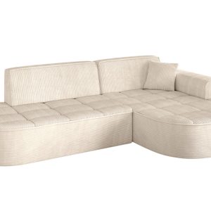 Narożnik prawostronny bez funkcji spania TARO-L1 – 243x171x79,5 Beżowy 800330 Narożnik prawostronny bez funkcji spania TARO-L1 – 243x171x79,5 Beżowy 800330