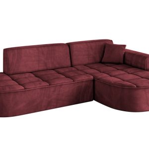 Narożnik prawostronny bez funkcji spania TARO-L1 – 243x171x79,5 Bordowy 800196 Narożnik prawostronny bez funkcji spania TARO-L1 – 243x171x79,5 Bordowy 800196