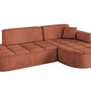 Narożnik prawostronny bez funkcji spania TARO-L1 – 243x171x79,5 Morelowy 800176 Narożnik prawostronny bez funkcji spania TARO-L1 – 243x171x79,5 Morelowy 800176