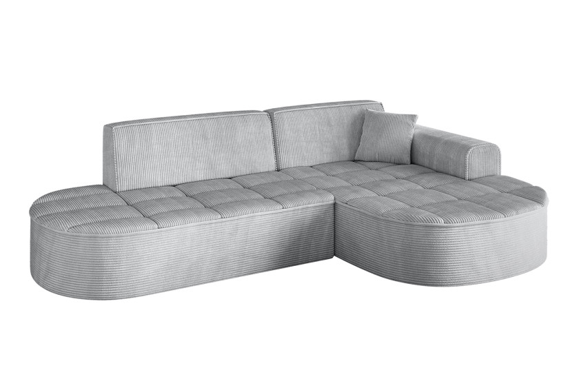 Narożnik prawostronny bez funkcji spania TARO-L1 - 243x171x79,5 Szary 800246