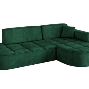 Narożnik prawostronny bez funkcji spania TARO-L1 – 243x171x79,5 Zielony 800171 Narożnik prawostronny bez funkcji spania TARO-L1 – 243x171x79,5 Zielony 800171