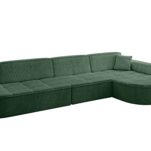 Narożnik prawostronny bez funkcji spania TARO-L2 – 328x171x79,5 Zielony 800224 Narożnik prawostronny bez funkcji spania TARO-L2 – 328x171x79,5 Zielony 800224