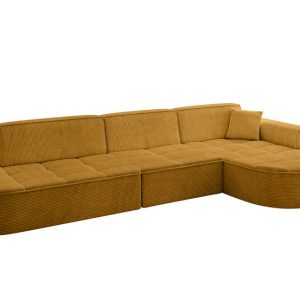 Narożnik prawostronny bez funkcji spania TARO-L2 – 328x171x79,5 Żółty 800311 Narożnik prawostronny bez funkcji spania TARO-L2 – 328x171x79,5 Żółty 800311