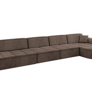 Narożnik prawostronny bez funkcji spania TARO-L3 – 413x171x79,5 Brązowy 800210 Narożnik prawostronny bez funkcji spania TARO-L3 – 413x171x79,5 Brązowy 800210