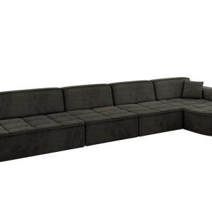 Narożnik prawostronny bez funkcji spania TARO-L3 – 413x171x79,5 Czarny 800215 Narożnik prawostronny bez funkcji spania TARO-L3 – 413x171x79,5 Czarny 800215