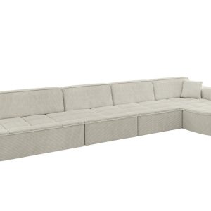 Narożnik prawostronny bez funkcji spania TARO-L3 413x171x79,5 Kremowy 800328