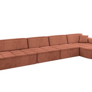 Narożnik prawostronny bez funkcji spania TARO-L3 – 413x171x79,5 Morelowy 800284 Narożnik prawostronny bez funkcji spania TARO-L3 – 413x171x79,5 Morelowy 800284