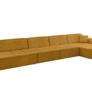 Narożnik prawostronny bez funkcji spania TARO-L3 – 413x171x79,5 Żółty 800270