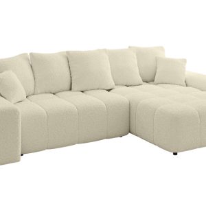 Narożnik prawostronny ENIL-L – 297x189x68 cm Beżowy 853793