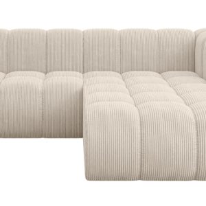 Narożnik prawostronny modułowy Darnel-L1 – 205x177x70 cm Beżowy 758663 Narożnik prawostronny modułowy Darnel-L1 – 205x177x70 cm Beżowy 758663