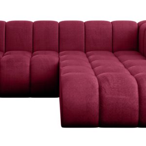 Narożnik prawostronny modułowy Darnel-L1 – 205x177x70 cm Bordowy 758134 Narożnik prawostronny modułowy Darnel-L1 – 205x177x70 cm Bordowy 758134