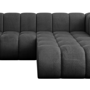 Narożnik prawostronny modułowy Darnel-L1 – 205x177x70 cm Czarny 758446 Narożnik prawostronny modułowy Darnel-L1 – 205x177x70 cm Czarny 758446