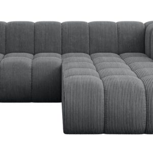 Narożnik prawostronny modułowy Darnel-L1 – 205x177x70 cm Grafitowy 758620 Narożnik prawostronny modułowy Darnel-L1 – 205x177x70 cm Grafitowy 758620