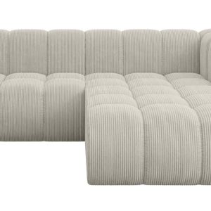 Narożnik prawostronny modułowy Darnel-L1 – 205x177x70 cm Kremowy 758864 Narożnik prawostronny modułowy Darnel-L1 – 205x177x70 cm Kremowy 758864