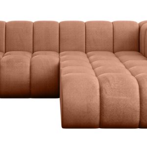 Narożnik prawostronny modułowy Darnel-L1 – 205x177x70 cm Morelowy 758336 Narożnik prawostronny modułowy Darnel-L1 – 205x177x70 cm Morelowy 758336