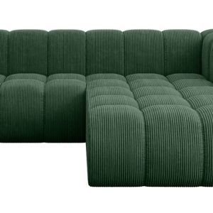 Narożnik prawostronny modułowy Darnel-L1 – 205x177x70 cm Zielony 758163 Narożnik prawostronny modułowy Darnel-L1 – 205x177x70 cm Zielony 758163