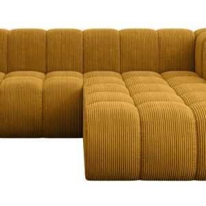 Narożnik prawostronny modułowy Darnel-L1 – 205x177x70 cm Żółty 758310 Narożnik prawostronny modułowy Darnel-L1 – 205x177x70 cm Żółty 758310