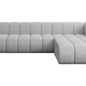 Narożnik prawostronny modułowy Darnel-L2 – 296x177x70 cm Jasny szary 758659 Narożnik prawostronny modułowy Darnel-L2 – 296x177x70 cm Jasny szary 758659