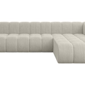 Narożnik prawostronny modułowy Darnel-L2 – 296x177x70 cm Kremowy 758241 Narożnik prawostronny modułowy Darnel-L2 – 296x177x70 cm Kremowy 758241