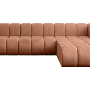 Narożnik prawostronny modułowy Darnel-L2 – 296x177x70 cm Morelowy 758794 Narożnik prawostronny modułowy Darnel-L2 – 296x177x70 cm Morelowy 758794
