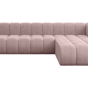 Narożnik prawostronny modułowy Darnel-L2 – 296x177x70 cm Różowy 758131 Narożnik prawostronny modułowy Darnel-L2 – 296x177x70 cm Różowy 758131