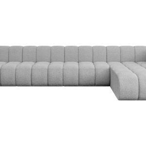 Narożnik prawostronny modułowy Darnel-L3 – 387x177x70 cm Jasny szary 758573 Narożnik prawostronny modułowy Darnel-L3 – 387x177x70 cm Jasny szary 758573