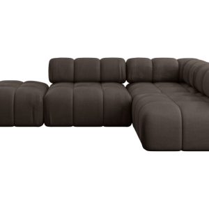 Narożnik prawostronny modułowy FAVIO-L1 285x190x70 cm Brązowy 728832 Narożnik prawostronny modułowy FAVIO-L1 285x190x70 cm Brązowy 728832