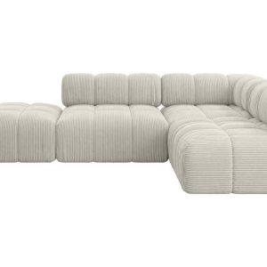 Narożnik prawostronny modułowy FAVIO-L1 285x190x70 cm Kremowy 728854 Narożnik prawostronny modułowy FAVIO-L1 285x190x70 cm Kremowy 728854
