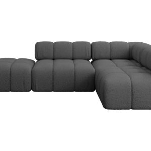 Narożnik prawostronny modułowy FAVIO-L1 285x190x70 cm Szary 728851 Narożnik prawostronny modułowy FAVIO-L1 285x190x70 cm Szary 728851