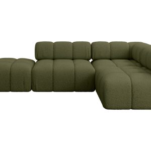 Narożnik prawostronny modułowy FAVIO-L1 285x190x70 cm Zielony 728840 Narożnik prawostronny modułowy FAVIO-L1 285x190x70 cm Zielony 728840