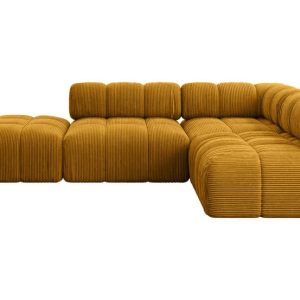 Narożnik prawostronny modułowy FAVIO-L1 285x190x70 cm żółty 707866 Narożnik prawostronny modułowy FAVIO-L1 285x190x70 cm żółty 707866
