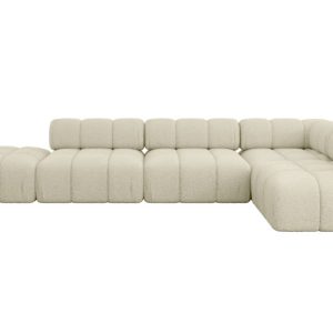 Narożnik prawostronny modułowy FAVIO-L2 380x190x70 cm Beżowy 707784 Narożnik prawostronny modułowy FAVIO-L2 380x190x70 cm Beżowy 707784